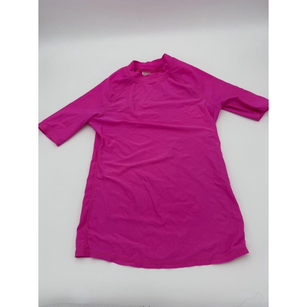 Hot Pink Short Sleeve Rash Guard-Old‎ Navy-Women's XS-NEW-Beach-Surf